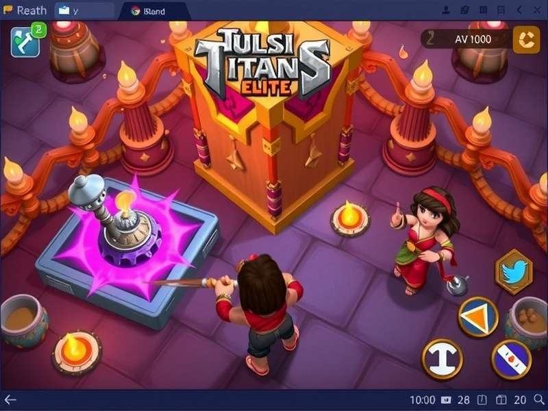 Tulsi Tea Titans Elite Gameplay Screenshot